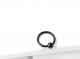 Сегментное кольцо кликер с несъемным шариком из стали